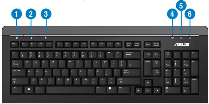 ASUS TYTAN CG8480-FR019S - ASUS PRIMAX/KB2621 keyboard - 4