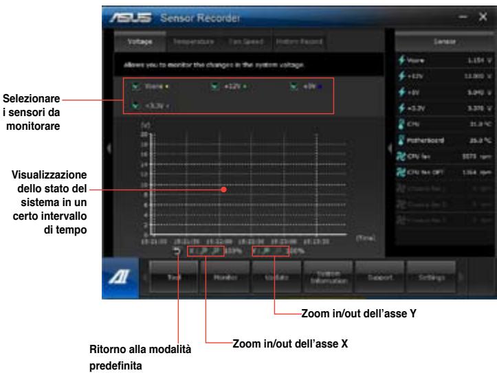 ASUS TYTAN CG8480-FR019S - Per configurare Sensor Recorder: - 1