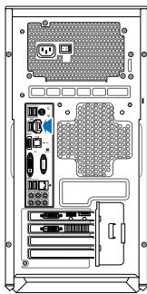ASUS TYTAN CG8480-FR019S - Pour connecter un péripérisque de stockage USB : - 4