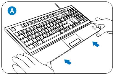 ASUS TYTAN CG8480-FR019S - Het ASUS ROG U9N gametoetsbord installeren - 2