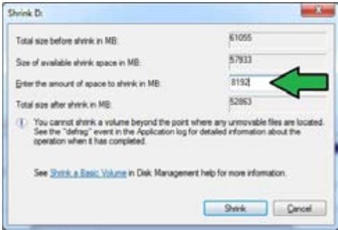 ASUS TYTAN CG8480-FR019S - Criar uma particão - 4