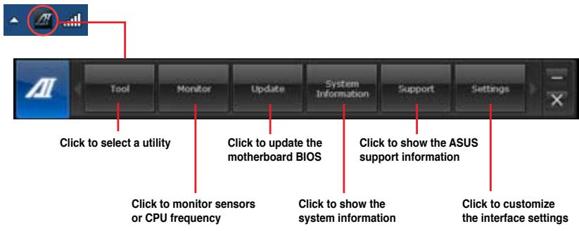 ASUS TYTAN CG8480-FR019S - Using AI Suite II - 1