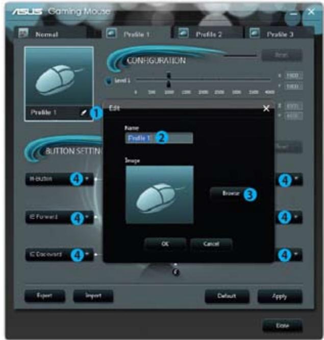 ASUS TYTAN CG8480-FR019S - Profile 1 menu - 1