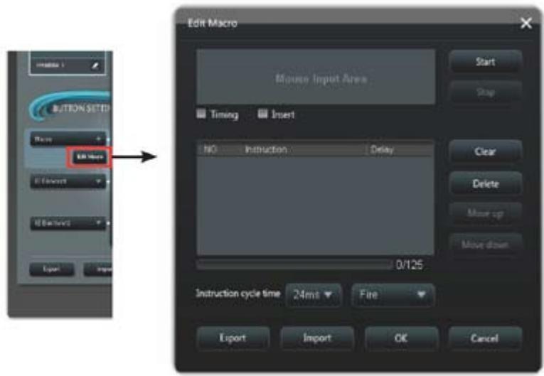 ASUS TYTAN CG8480-FR019S - Edit Macro menu - 1