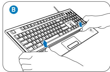 ASUS TYTAN CG8480-FR019S - Installer le clavier de jeu ASUS ROG U9N - 3