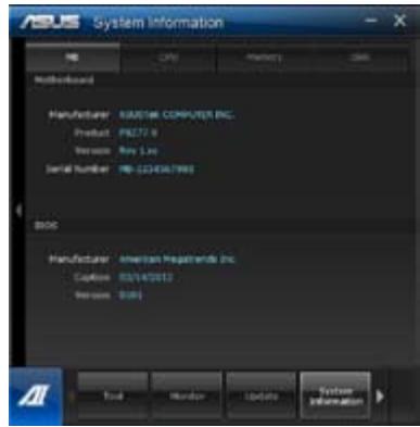 ASUS TYTAN CG8480-FR019S - Informazioni sulsystema - 2