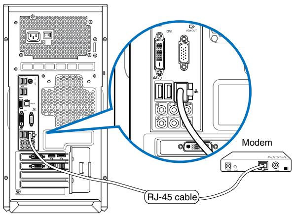 ASUS TYTAN CG8480-FR019S - Connessione tramite modem via cavo / DSL - 2