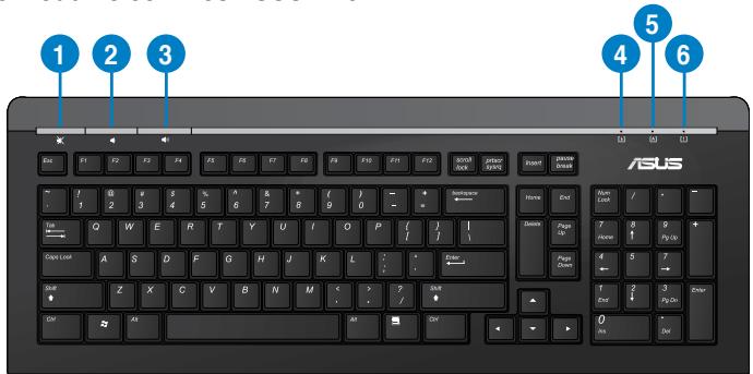 ASUS TYTAN CG8480-FR019S - Teclado ASUS PRIMAX/KB2621 - 4