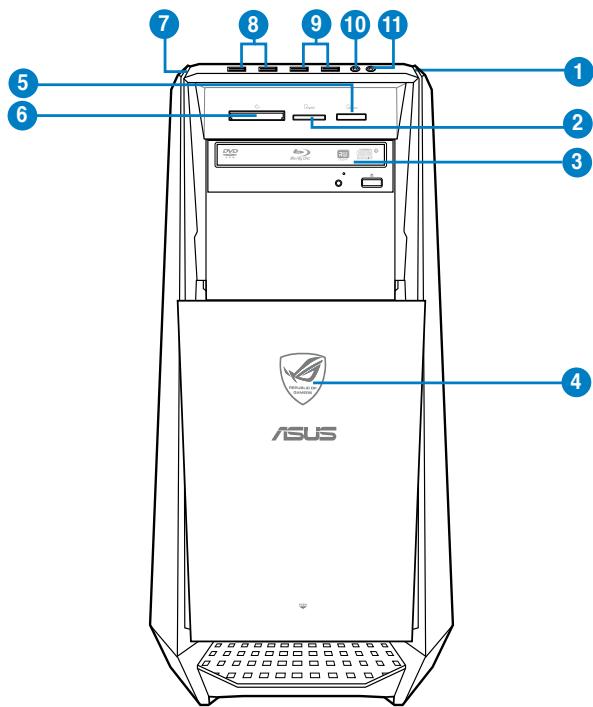 ASUS TYTAN CG8480-FR019S - Panneau avant - 1