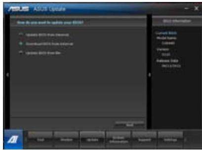 ASUS TYTAN CG8480-FR019S - Para transferir a BIOS a partir da Internet: - 1