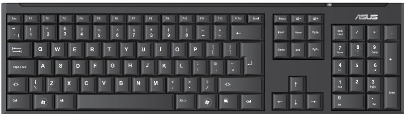 ASUS TYTAN CG8480-FR019S - Modern bekabeld ASUS KB34211-toetsnbord - 5