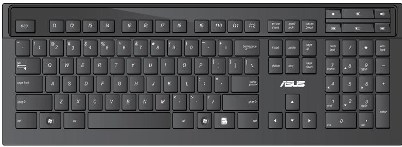 ASUS TYTAN CG8480-FR019S - Tastiera ASUS PRIMAX/KB2621 - 1