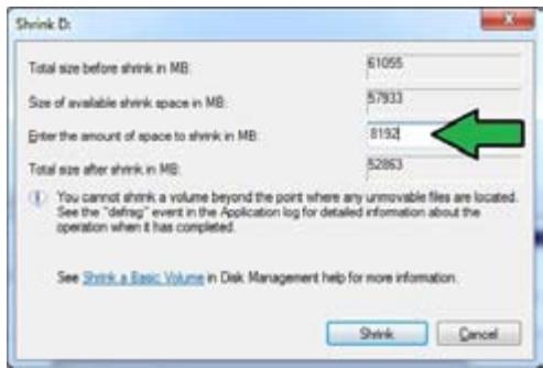 ASUS TYTAN CG8480-FR019S - Δημιουργία ενός διαμερίσματος - 5