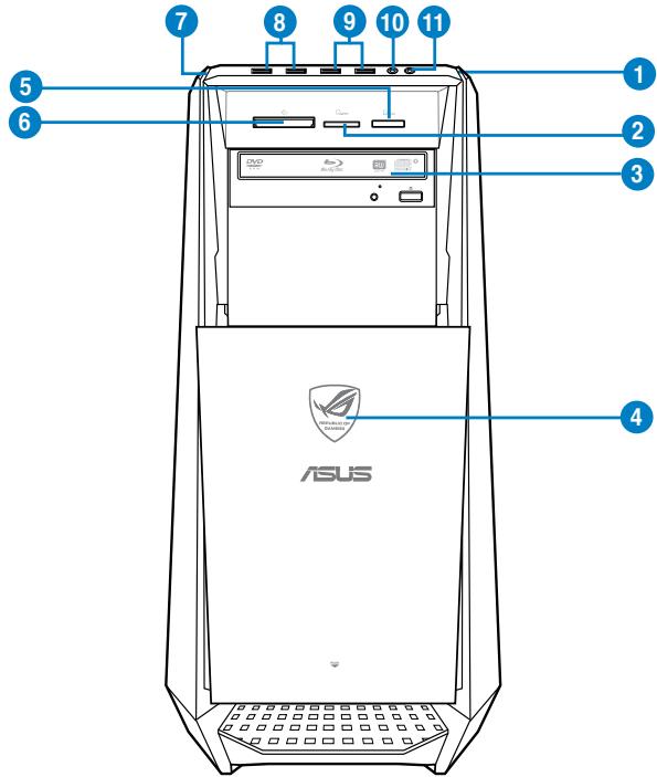 ASUS TYTAN CG8480-FR019S - Getting to know your computer - 2