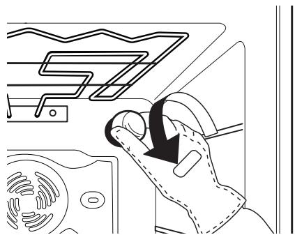 WHIRLPOOL OV B32 S - To replace the rear lamp - 1