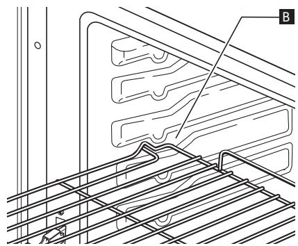 WHIRLPOOL OV B32 S - Inserting wire shelves and other accessories in the oven - 2