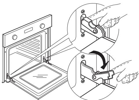 WHIRLPOOL OV B32 S - To remove the door - 1