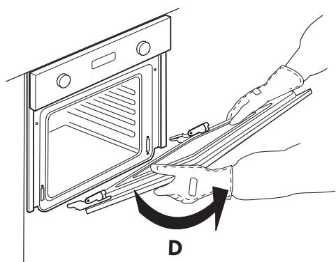 WHIRLPOOL OV B32 S - To remove the door - 4