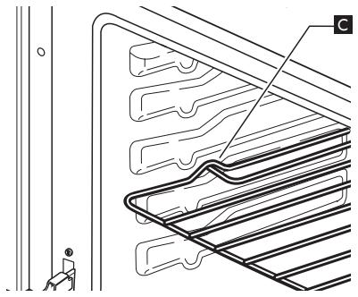 WHIRLPOOL OV B32 S - Introdução de grelhas metálicas e outros acessórios no interior doorno - 3
