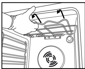 WHIRLPOOL AKP 541 IX - ABSENKEN DES OBEREN GRILLELEMENTS (NUR BEI EINIGEN MODELLEN) - 1