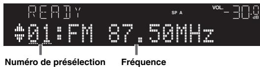 YAMAHA R-N500 - Appuyez sur / pour désir « Auto Preset», puis appuyez sur ENTER. - 3