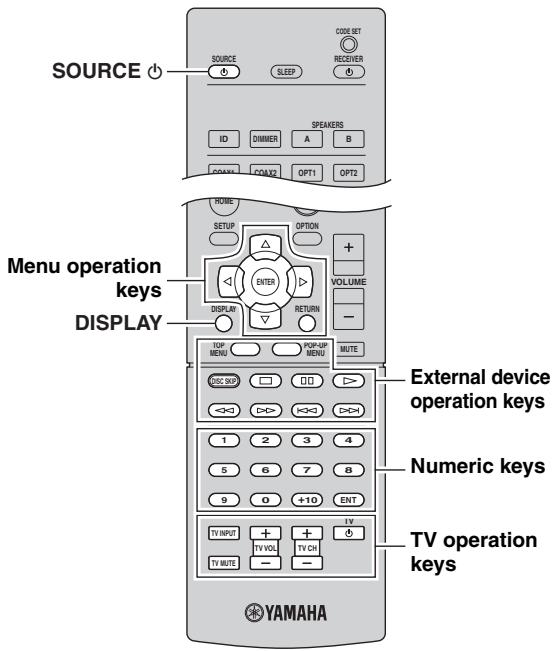 YAMAHA R-N500 - Playback device operations - 1