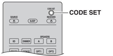 YAMAHA R-N500 - Registering the remote control code for a TV - 2