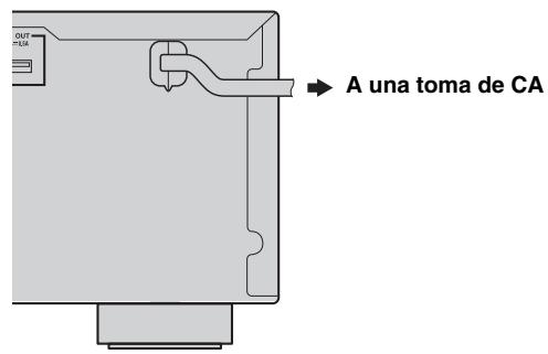 YAMAHA R-N500 - Conexión del cable de alimentación - 1