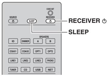 YAMAHA R-N500 - Anvanda insomningstimern - 1