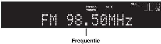 YAMAHA R-N500 - FM/AM afstemmen - 2