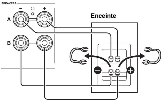 YAMAHA R-N500 - Connexion bifilaire - 1
