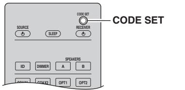 YAMAHA R-N500 - Registrarera fjärrkontrollkoden for en TV - 2