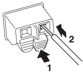 YAMAHA R-N500 - Connecting the wires of the AM antenna - 1