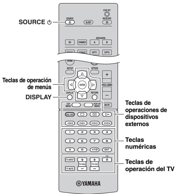 YAMAHA R-N500 - - Operaciones del dispositivo de reproduccion - 1