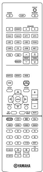YAMAHA R-N500 - Supplied accessories - 1