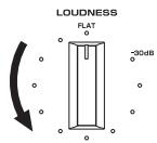 YAMAHA R-N500 - Поворачи bailуpepernyaToP LOUDNESS, noka He 6yudetdoCTurHyTa Hxhna rPOMKocTb. - 1