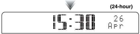 YAMAHA TSX-B235 - ADJUSTING THE CLOCK - 4