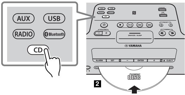 YAMAHA TSX-B235 - Wiedergabe einer CD - 1