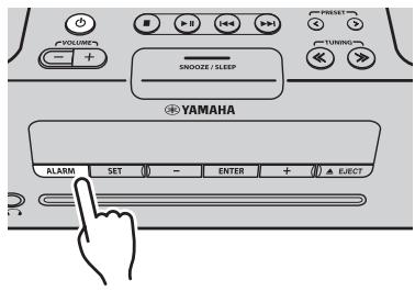 YAMAHA TSX-B235 - Para desactivar la alarma - 1
