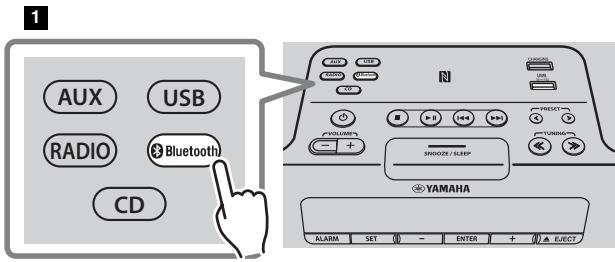YAMAHA TSX-B235 - Playing back from your Bluetooth component - 3