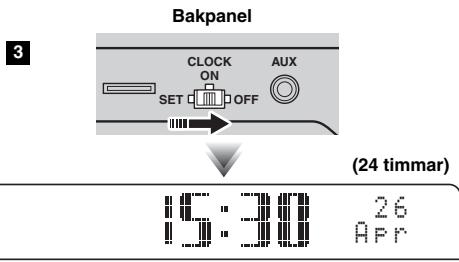 YAMAHA TSX-B235 - JUSTERA KLOCKAN - 3