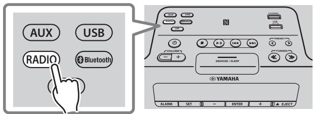 YAMAHA TSX-B235 - Voorbereidingen voor DAB-ontvangst - 1