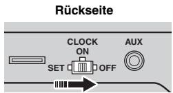 YAMAHA TSX-B235 - EINSTELLLEN DER UHR - 3