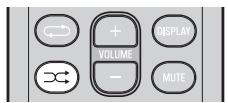 YAMAHA TSX-B235 - Utilisation des modes de lecture répétée/aléatoire (télécommande uniquement) - 2