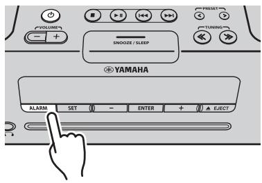 YAMAHA TSX-B235 - To turn the alarm off - 1