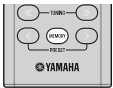 YAMAHA TSX-B235 - Utföra den Första sökningenigen (endast fjärrkontroll) - 1