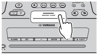 YAMAHA TSX-B235 - To pause the alarm (Snoopze) - 1