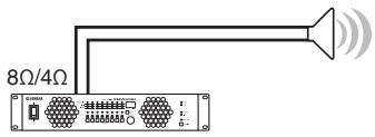 YAMAHA XMV8280/XMV8140/XMV8280-D/XMV8140-D - ■ Réglages de la sortie de haut-parleur - 1