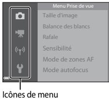 NIKON COOLPIX S7000 - Utilisation des menus - 3