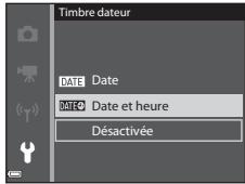 NIKON COOLPIX S7000 - Sélectionnez un réglage et appuyez sur OK. - 2